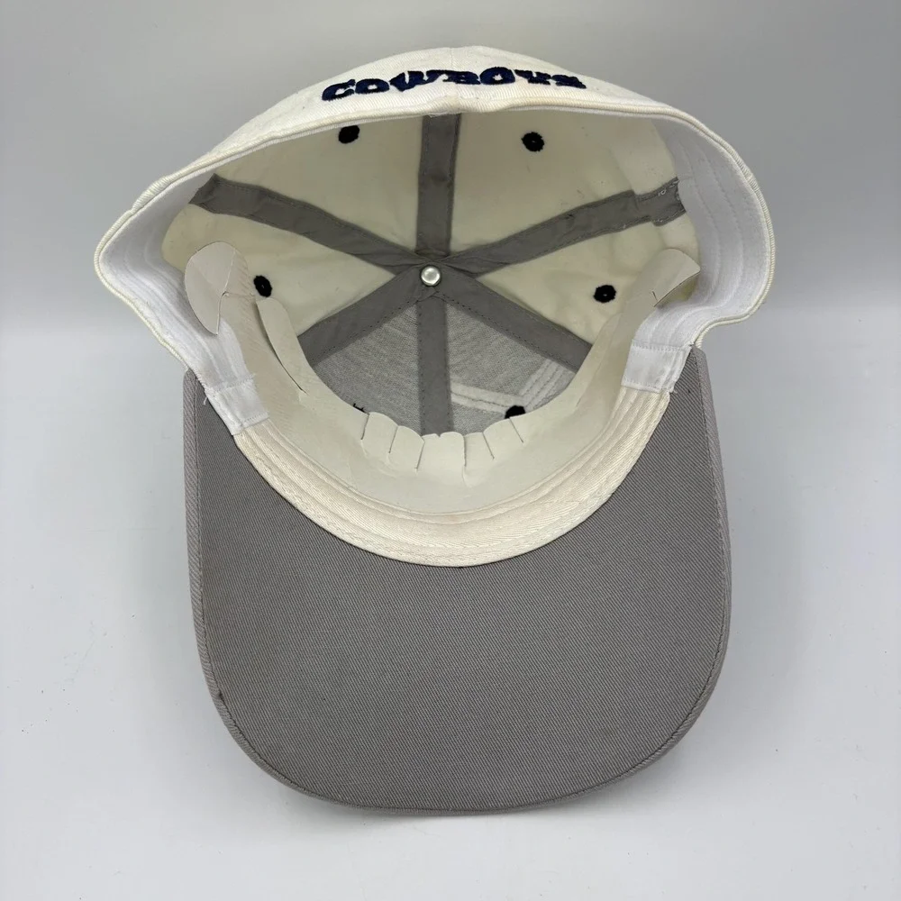 Dallas Cowboys Hat Cap Fitted Mens One Size Blue Gray White NFL Football Stretch